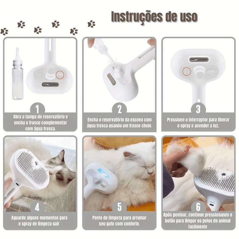 Escova Pet Névoa