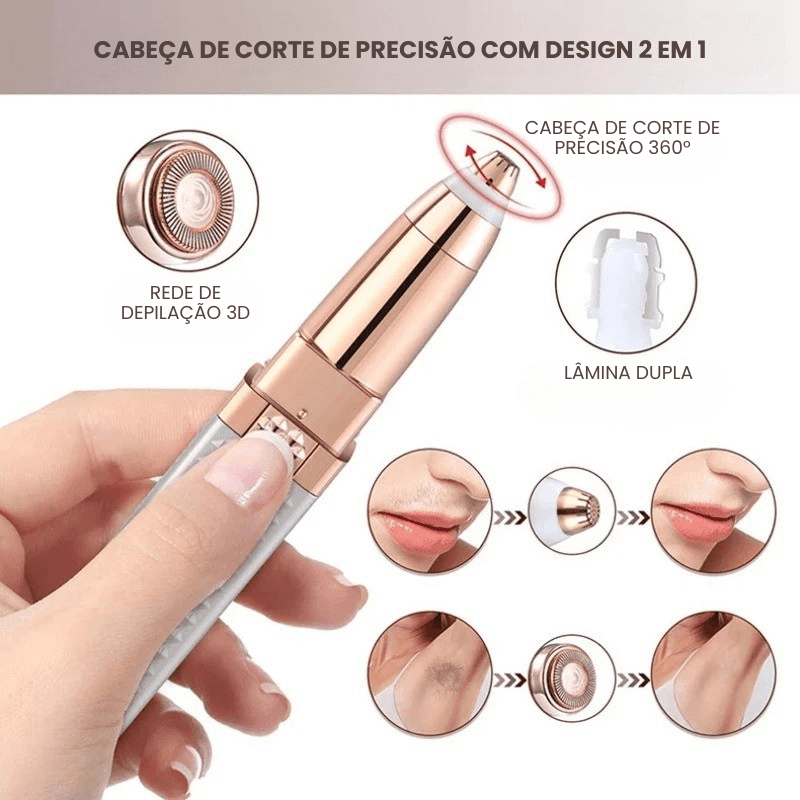 Depilador Elétrico Suavizze 2 em 1