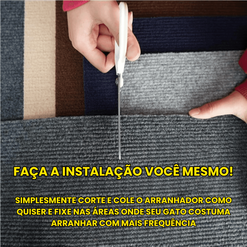 ArranhaFix Tapete Autoadesivo para Gatos