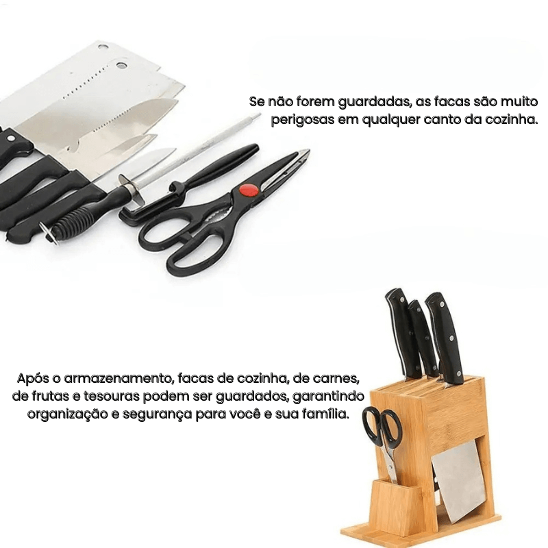 Porta-Facas EcoNatural