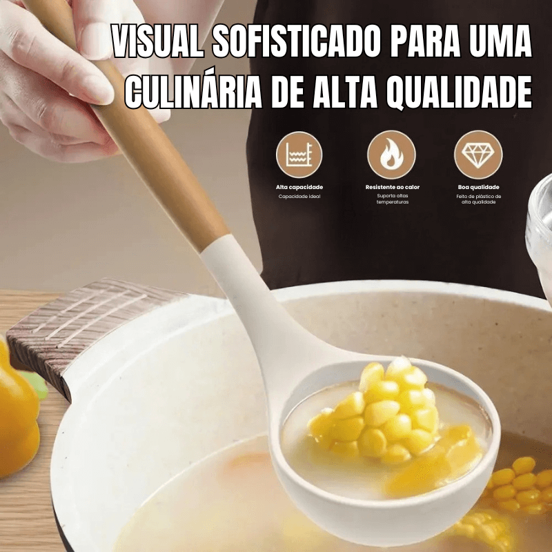Kit de Cozinha em Silicone PrimeSabor