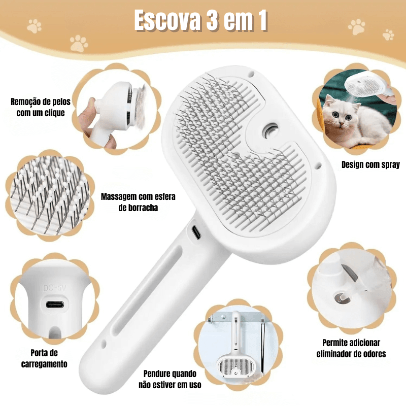 Escova Pet Névoa