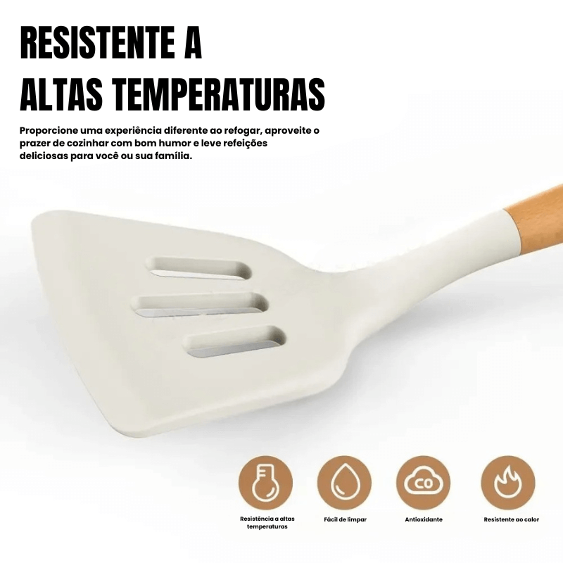 Kit de Cozinha em Silicone PrimeSabor